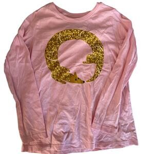 Tea collection pink shirt size 7